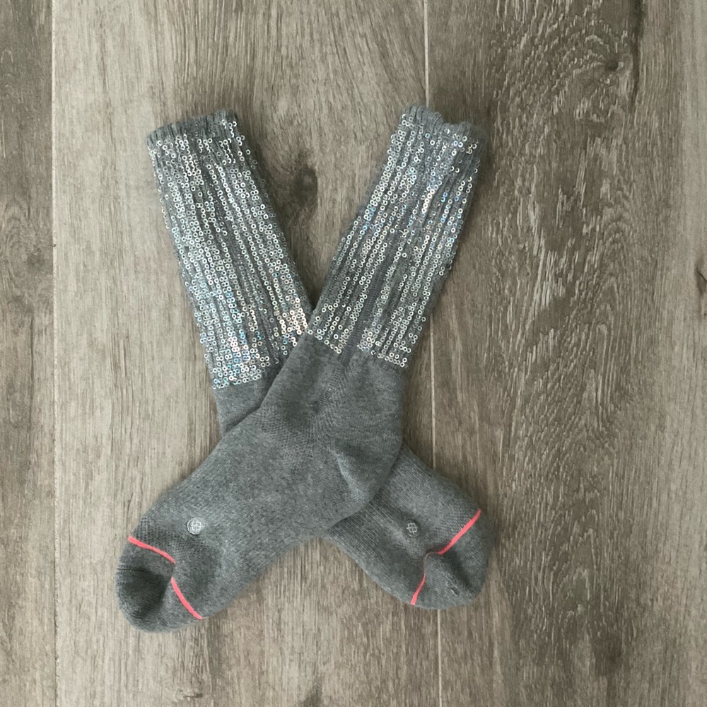 Free People Sequin Ankle Socks